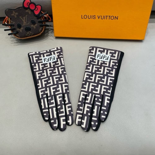 Wholesale Fendi Gloves #1269180 $36.00 USD, Wholesale Quality Replica Fendi Gloves