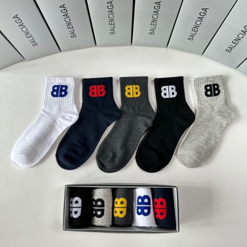 Wholesale Balenciaga Socks #1269190 $27.00 USD, Wholesale Quality Replica Balenciaga Socks