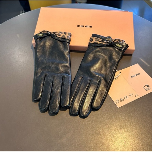 Wholesale MIU MIU Gloves For Women #1269563 $48.00 USD, Wholesale Quality Replica MIU MIU Gloves