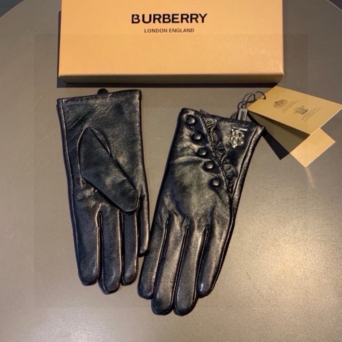 Replica Burberry Gloves For Women #1269567 $48.00 USD for Wholesale