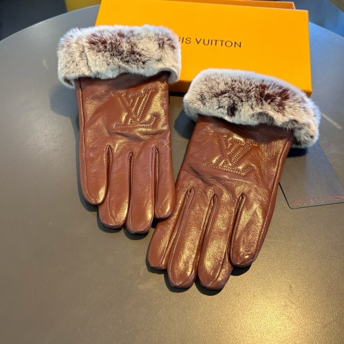 Wholesale Louis Vuitton LV Gloves For Women #1269585 $45.00 USD, Wholesale Quality Replica Louis Vuitton LV Gloves