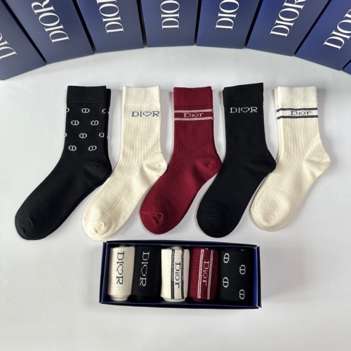 Wholesale Christian Dior Socks #1269609 $29.00 USD, Wholesale Quality Replica Christian Dior Socks