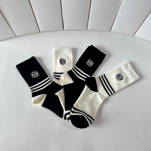 Replica Loewe Socks #1269637 $29.00 USD for Wholesale