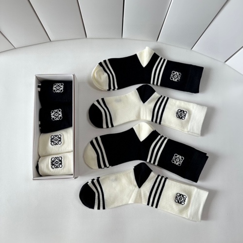 Replica Loewe Socks #1269637 $29.00 USD for Wholesale