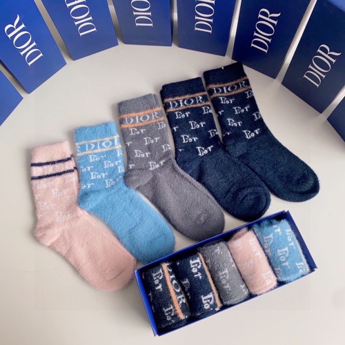 Replica Christian Dior Socks #1269638 $29.00 USD for Wholesale