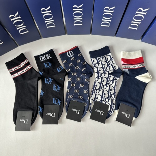 Wholesale Christian Dior Socks #1269644 $27.00 USD, Wholesale Quality Replica Christian Dior Socks