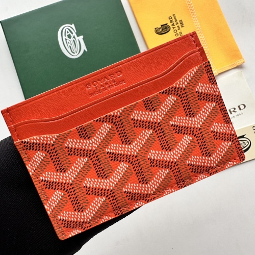 Wholesale Goyard Card Case #1269670 $27.00 USD, Wholesale Quality Replica Goyard Wallets