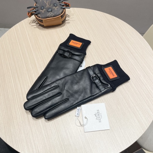 Wholesale Hermes Gloves For Women #1269677 $48.00 USD, Wholesale Quality Replica Hermes Gloves