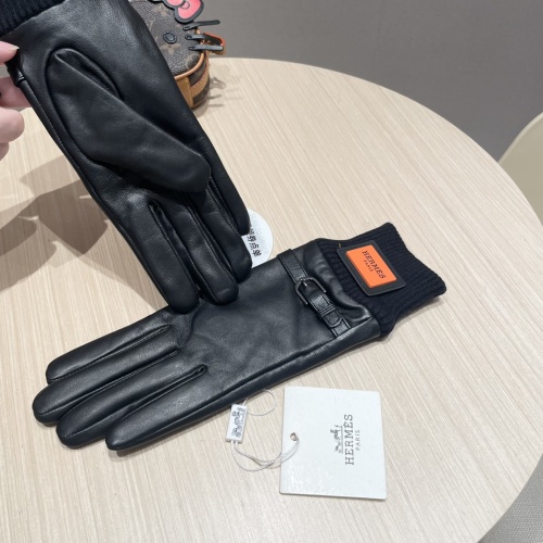 Replica Hermes Gloves For Women #1269677 $48.00 USD for Wholesale