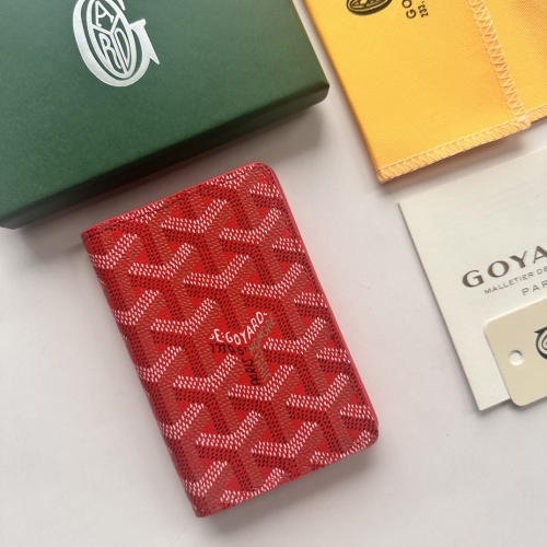 Wholesale Goyard Card Case #1269681 $32.00 USD, Wholesale Quality Replica Goyard Wallets