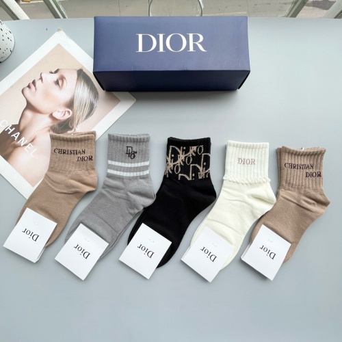 Wholesale Christian Dior Socks #1269749 $27.00 USD, Wholesale Quality Replica Christian Dior Socks