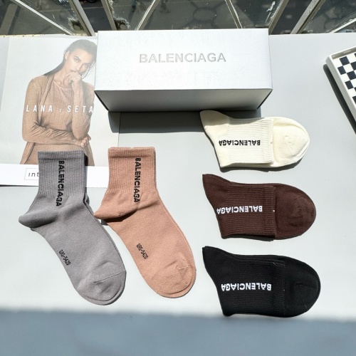 Replica Balenciaga Socks #1269758 $27.00 USD for Wholesale