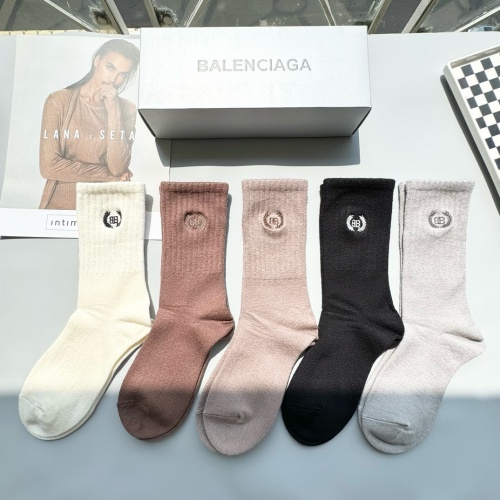 Wholesale Balenciaga Socks #1269769 $29.00 USD, Wholesale Quality Replica Balenciaga Socks