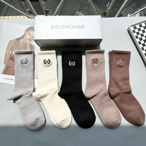 Replica Balenciaga Socks #1269769 $29.00 USD for Wholesale