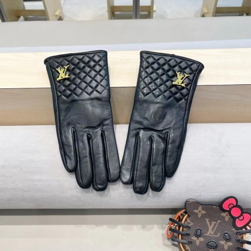 Wholesale Louis Vuitton LV Gloves For Women #1269816 $48.00 USD, Wholesale Quality Replica Louis Vuitton LV Gloves