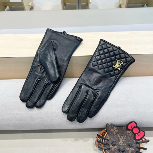 Replica Louis Vuitton LV Gloves For Women #1269816 $48.00 USD for Wholesale