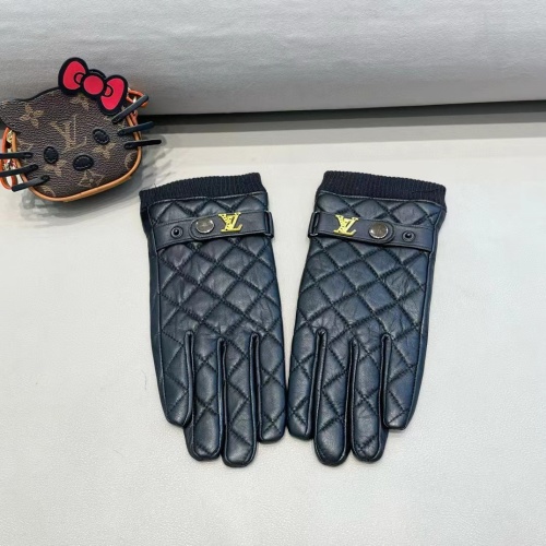 Wholesale Louis Vuitton LV Gloves For Men #1269817 $48.00 USD, Wholesale Quality Replica Louis Vuitton LV Gloves