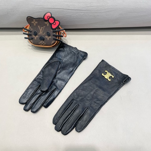 Replica Celine Gloves For Women #1269823 $48.00 USD for Wholesale