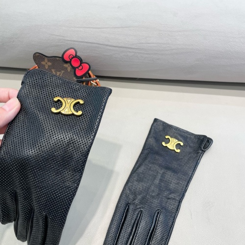 Replica Celine Gloves For Women #1269823 $48.00 USD for Wholesale