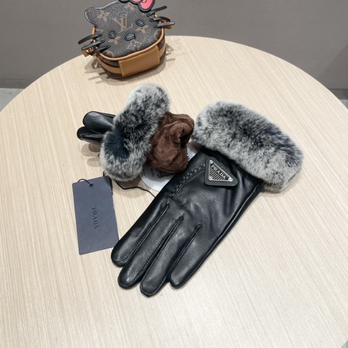 Replica Prada Gloves For Men #1269827 $52.00 USD for Wholesale