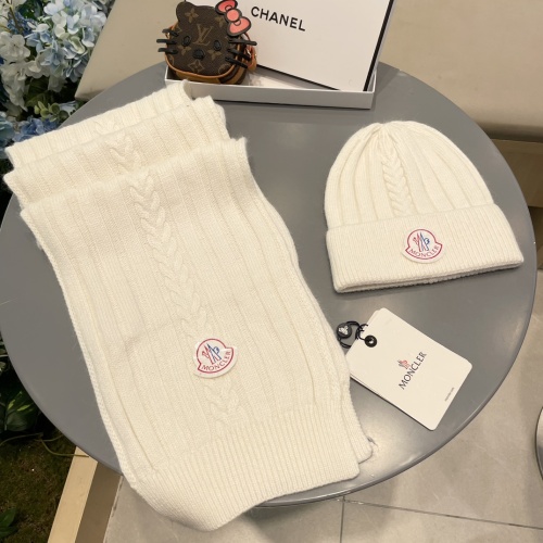 Wholesale Moncler Hat and Scarf Set #1269895 $60.00 USD, Wholesale Quality Replica Moncler Hat and Scarf and Glove Set