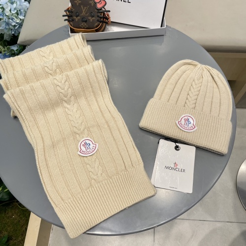 Wholesale Moncler Hat and Scarf Set #1269896 $60.00 USD, Wholesale Quality Replica Moncler Hat and Scarf and Glove Set