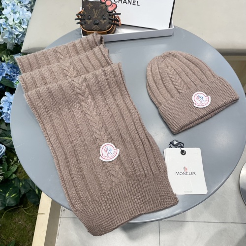 Wholesale Moncler Hat and Scarf Set #1269897 $60.00 USD, Wholesale Quality Replica Moncler Hat and Scarf and Glove Set