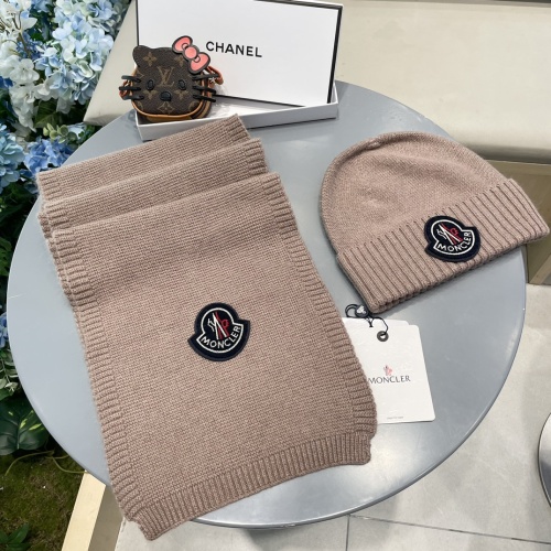 Wholesale Moncler Hat and Scarf Set #1269901 $60.00 USD, Wholesale Quality Replica Moncler Hat and Scarf and Glove Set