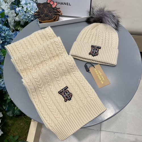 Wholesale Burberry Hat and Scarf Set #1269904 $64.00 USD, Wholesale Quality Replica Burberry Hat and Scarf and Glove Set