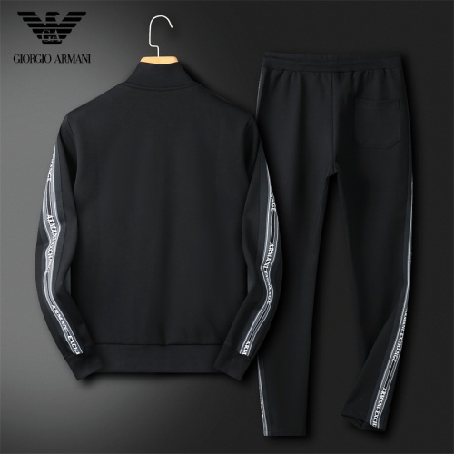 Replica Armani Tracksuits Long Sleeved For Men #1269916 $92.00 USD for Wholesale