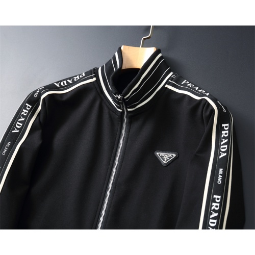 Replica Prada Tracksuits Long Sleeved For Men #1269917 $92.00 USD for Wholesale