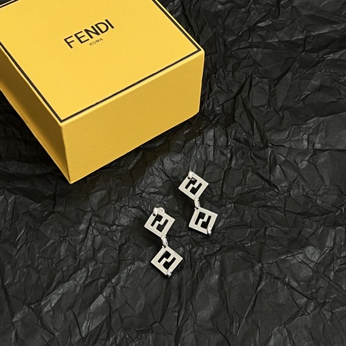 Replica Fendi Earrings For Women #1269933 $38.00 USD for Wholesale