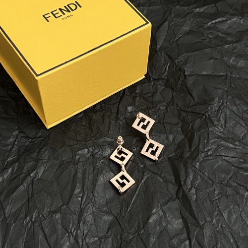 Replica Fendi Earrings For Women #1269934 $38.00 USD for Wholesale