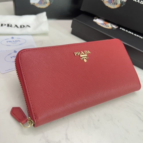 Replica Prada Wallets #1269969 $42.00 USD for Wholesale