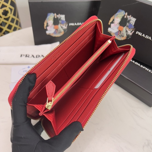 Replica Prada Wallets #1269969 $42.00 USD for Wholesale