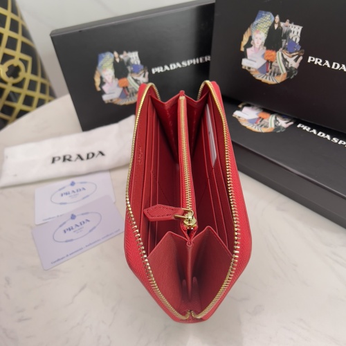 Replica Prada Wallets #1269969 $42.00 USD for Wholesale