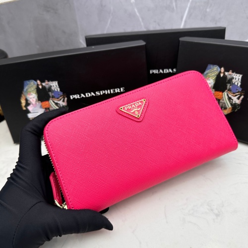 Replica Prada Wallets #1269971 $42.00 USD for Wholesale