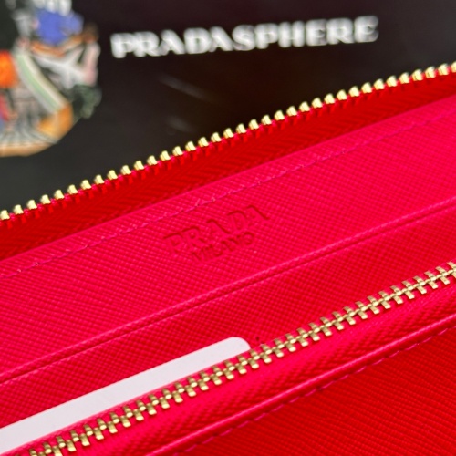 Replica Prada Wallets #1269971 $42.00 USD for Wholesale