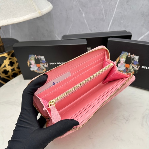 Replica Prada Wallets #1269973 $42.00 USD for Wholesale