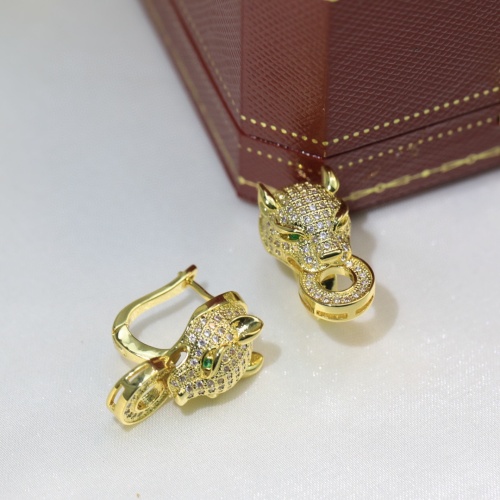 Wholesale Cartier Earrings For Women #1269976 $29.00 USD, Wholesale Quality Replica Cartier Earrings