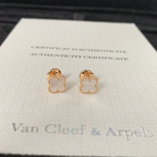 Wholesale Van Cleef &amp; Arpels Earrings For Women #1269985 $45.00 USD, Wholesale Quality Replica Van Cleef &amp; Arpels Earrings