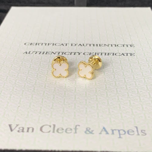 Wholesale Van Cleef &amp; Arpels Earrings For Women #1269986 $45.00 USD, Wholesale Quality Replica Van Cleef &amp; Arpels Earrings