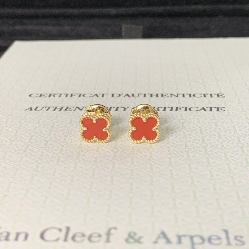 Wholesale Van Cleef &amp; Arpels Earrings For Women #1269988 $45.00 USD, Wholesale Quality Replica Van Cleef &amp; Arpels Earrings