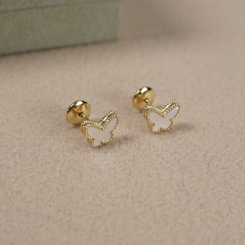 Wholesale Van Cleef &amp; Arpels Earrings For Women #1269992 $48.00 USD, Wholesale Quality Replica Van Cleef &amp; Arpels Earrings