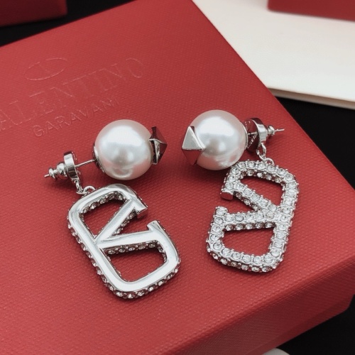 Replica Valentino Earrings For Women #1269994 $32.00 USD for Wholesale