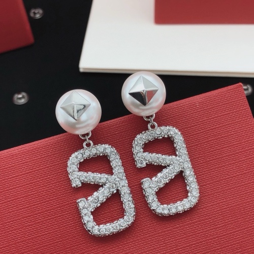 Replica Valentino Earrings For Women #1269994 $32.00 USD for Wholesale