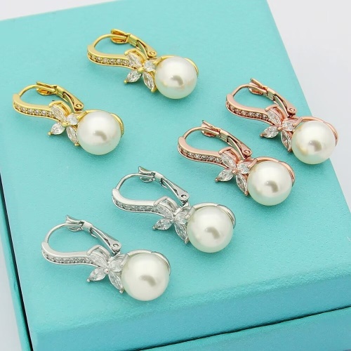 Replica Tiffany Earrings For Women #1270015 $25.00 USD for Wholesale