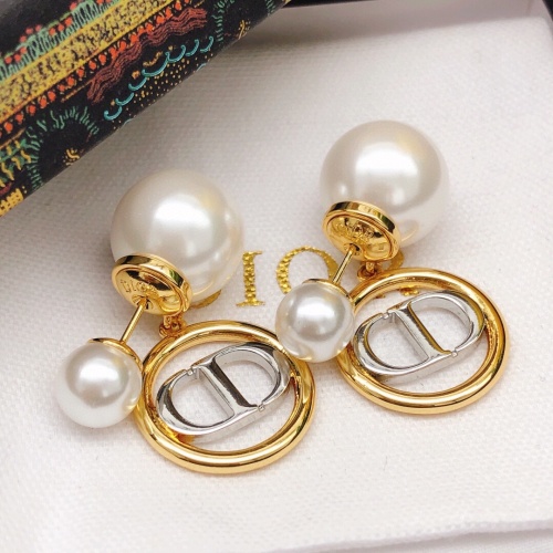 Wholesale Christian Dior Earrings For Women #1270075 $27.00 USD, Wholesale Quality Replica Christian Dior Earrings