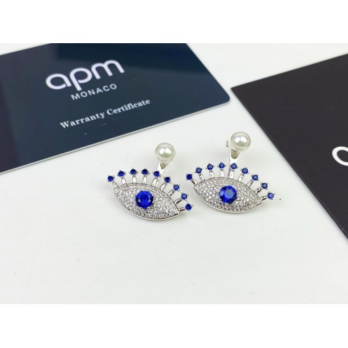 Wholesale Apm Monaco Earrings For Women #1270108 $25.00 USD, Wholesale Quality Replica Apm Monaco Earrings