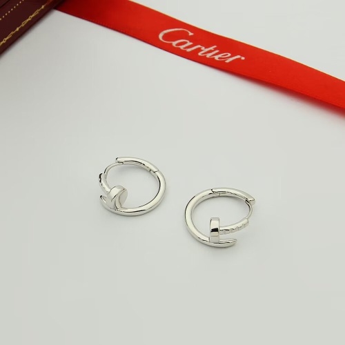 Wholesale Cartier Earrings For Women #1270112 $25.00 USD, Wholesale Quality Replica Cartier Earrings